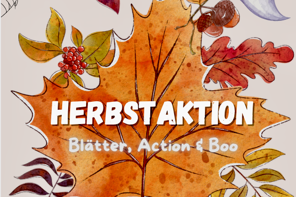 Herbstaktion: Blätter, Action & Boo 🍂👻